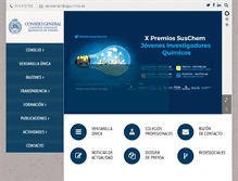 Tablet Screenshot of cgquimicos.com